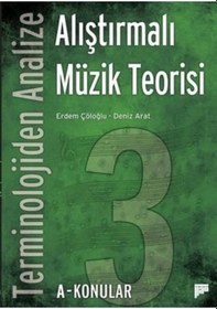 Resim Terminolojiden Analize Alıştırmalı Müzik Teorisi 3A-Konular - Deniz Arat - Pan Yayıncılık 