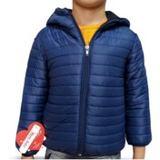 Resim Leeboss Içi Polar Kapüşonlu Çocuk Şişme Mont 