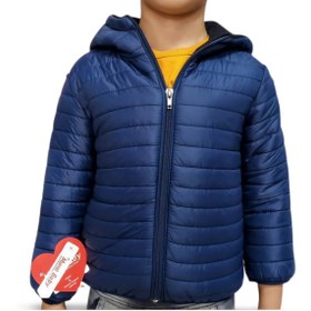 Resim Leeboss Içi Polar Kapüşonlu Çocuk Şişme Mont 