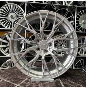 Resim 17 İnç 5x100 Arceo Roma Polo İbiza Egea Taigo Gümüş 4 Adet 