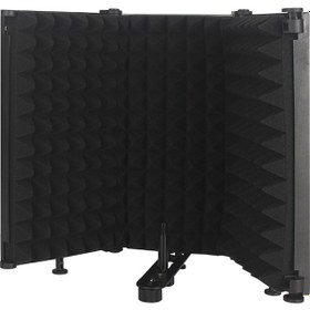 Resim Honmex Mikrofon Gürültü Engelleyici, İki Yönlü Ayar, 3 Kapaklı, Abs + Sponge, Ses Yansımasını Azaltır, Stüdyo/canlı Yayın İçin 10" 