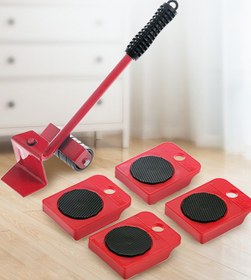 Resim Markafox Tekerlekli Mobilya Taşıma Kaydırma Krikolu Beyaz Eşya Taşıma Aparatı Çamaşır Makinesi Taşıma 