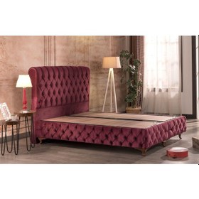 Resim Nivabaza Çift Ve Tek Kişilik Baza Başlık Tüm Ölçülerde Fiorita 