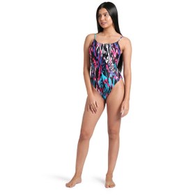 Resim Arena Water Prints Swimsuit Kadın Çok Renkli Yüzücü Mayosu 009398501 