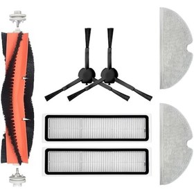 Resim Dreame D9 Max Uyumlu Yedek Fırça Hepa Filtre Mop Seti-7 Parça 