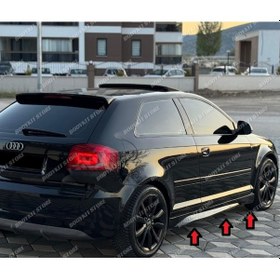Resim Audi A3 8p Yan Marşpiyel Seti Sağ-sol 2 Kapı Coupe Uyumlu 2004-12 