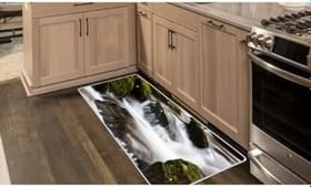 Resim Colorix Carpet Kaymaz Taban Tezgah Önü Mutfak Paspası 75x150 Cm No: 014 