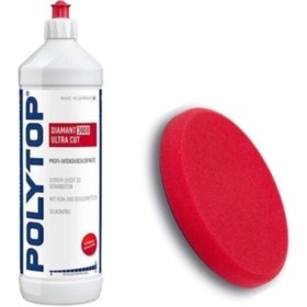 Resim polytop Diamant 3000 Kalın Pasta 1lt + Sert Pasta Süngeri Set 