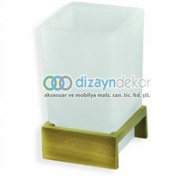 Resim Diş Fırçalık Set Üstü Antik Bronz-2998 