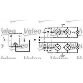 Resim Opel Combo Sinyal Flasoru 1995-2001 Valeo 641422 