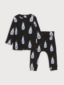 Resim Baby Uzun Kollu Baskılı Pijama Takımı 