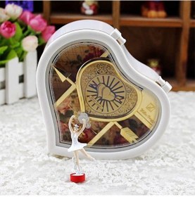 Resim Kalpli Balerin Müzik Kutusu 