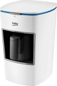 Resim Beko Bkk 2300 Mini Tekli Beyaz Kahve Makinesi 