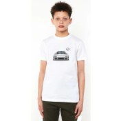 Resim Qivi Mazda Rx7 Baskılı Çocuk Beyaz Tshirt 