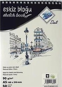 Resim Art Liva Dali 90 Gr Eskiz ve Çizim Defteri A4 Sd-602 