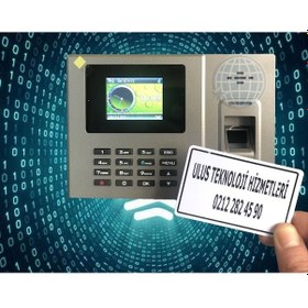 Resim Parmak İzi Kart / Şifre Maaş Hesaplama Ve Personel Giriş Çıkış 