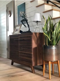 Resim mywoodteks Ahşap Şaraplık - Alkol Dolabı Çok Amaçlı Dolap Erzak Dolabı 