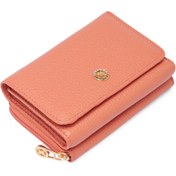 Resim Pembe Deri Kadın Cüzdan - S1CB00005798-D0J 
