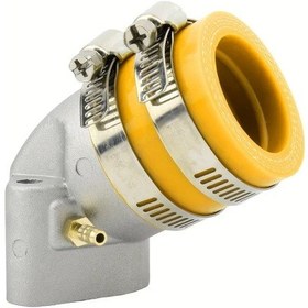 Resim Cloudstore Sarı Gy6 150cc Kart Scooter Alüminyum Alaşım Karbüratör Konik Adaptörü Hava Akışı 