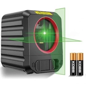 Resim AyrStore KBL90G 30 Metre Profesyonel Yatay ve Dikey Otomatik Hizalamalı Yeşil Çapraz Çizgi Lazer 