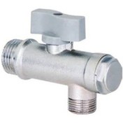 Resim Gms Mk104 Filtreli Taharet Musluğu Ara Musluk + Ayna Gri 