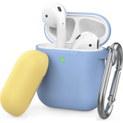 Resim AirPods Kılıf Koruyucu Case Silikon Kemer Klips Yedek Kapak Hediyeli 