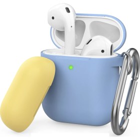 Resim AirPods Kılıf Koruyucu Case Silikon Kemer Klips Yedek Kapak Hediyeli 