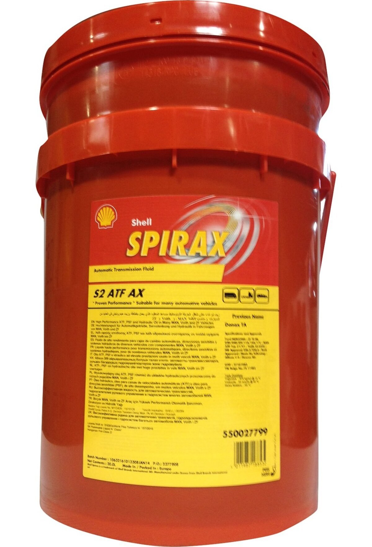 Ax012 Shell Shell SPIRAXS2 ATF AX 20 Litre Şanzıman Yağı Fiyatı ve Özelliklerı - Badem