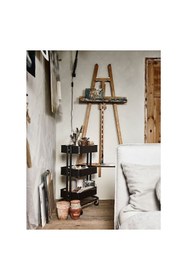 Resim IKEA Raskog Servis Arabası, Siyah, 35x45x78 Cm 