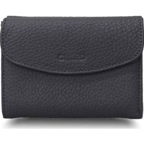 Resim Guard Mat Siyah Bozuk Paralıklı Kadın Cüzdan Çok Renkli 