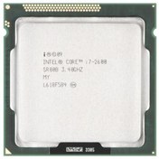 Resim Intel Core i7 2600 işlemci dört çekirdekli LGA 1155 soket i7-2600 masaüstü CPU 3.4GHz 95W 8M önbellek 2. el sorunsuz