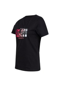 Resim 2as Alone Baskılı V Yaka Kadın T-shirt 404 Siyah 