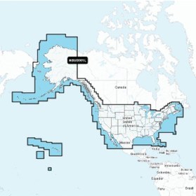 Resim Garmin ABD ve Kıyı Kanada - Göller, Nehirler ve Kıyı Deniz Haritaları - Navionics+™ | NSUS001 