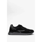 Resim Liger Erkek Ortopedik Günlük Yürüyüş Koşu Sneaker Spor Ayakkabı SİYAH 