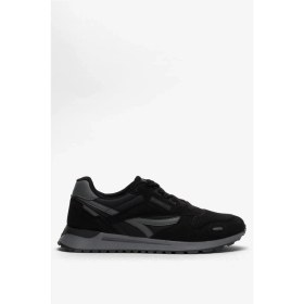 Resim Liger Erkek Ortopedik Günlük Yürüyüş Koşu Sneaker Spor Ayakkabı SİYAH 