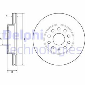 Resim Skoda Octavia 1.4Tsı 2012-2018 Delphi Ön Disk 2 Adet Delphi
