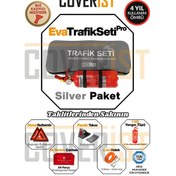 Resim Eva Trafik Seti Plus - 1 Kg Yangın Tüpü - 4 Yıllık - Gri - Silver Paket 