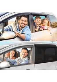 Resim 2 Adet Oto Güneşlik Perde Araba Yan Cam Perdesi Sineklik Önleyici Araç Içi Güneşliği Güneş Sinekliği 