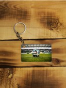 Resim Panorama Ajans Futbol Topu Fotograf Ince Metal Anahtarlık 