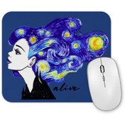 Resim Baskı Dükkanı Alive Vincent Van Gogh Mouse Pad 