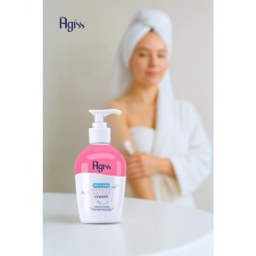 Resim Agiss Pompalı Tüy Dökücü Krem 250 ml - Hassas Ciltler İçin Nazik Temizlik, Pürüzsüz ve Yumuşak Dokunuş 