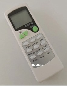 Resim FullYedek Alarko Carrier Uyumlu Klima Kumandası , Carrier Klima Kumanda 