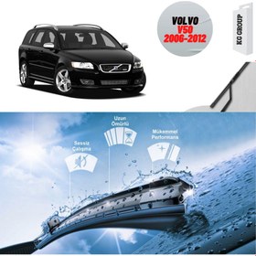 Resim KG Group Volvo V50 2006 Silecek Takımı Sağ ve Sol 