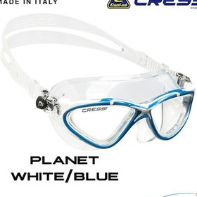 Resim Parumarin Cressi Planet White / Blue Yüzücü Gözlüğü 