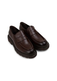 Resim Deery Hakiki Deri Kahverengi Erkek Loafer Ayakkabı - 01980mkhve01 Kahverengi 