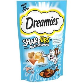 Resim Dreamies Ton Balığı Somon ve Karidesli Kedi Ödülü 3 x 55 G 