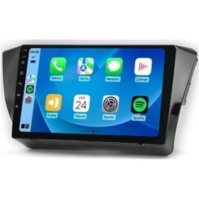 Resim Skoda Super B 2015-2020 8gb Ram 128gb Hafıza 8 Çekirdek Carplay Kamera Android Multimedya 9" 