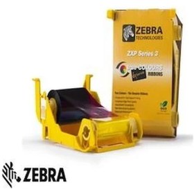 Resim Zebra Zxp3 Pvc Kart Yazıcı Ribonu-Renkli(800033-340 ) 