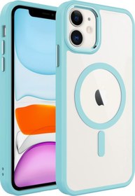 Resim Case 4U Apple Iphone 11 Kılıf Wireless Şarj Magsafe Destekli Renkli Parlak Hassas Butonlu Kamera Kor 