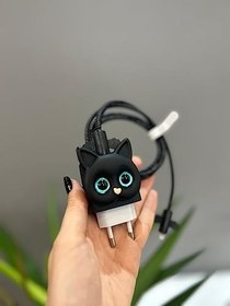 Resim Şarj Başlığı Ve Kablo Koruyucu 4'lü Set Iphone 20W Şarj Adaptör Uyumlu 